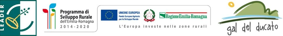Loghi Istituzionali Fondo Europeo Agricolo per lo Sviluppo Rurale, Repubblica Italiana, Regione Emilia-Romagna